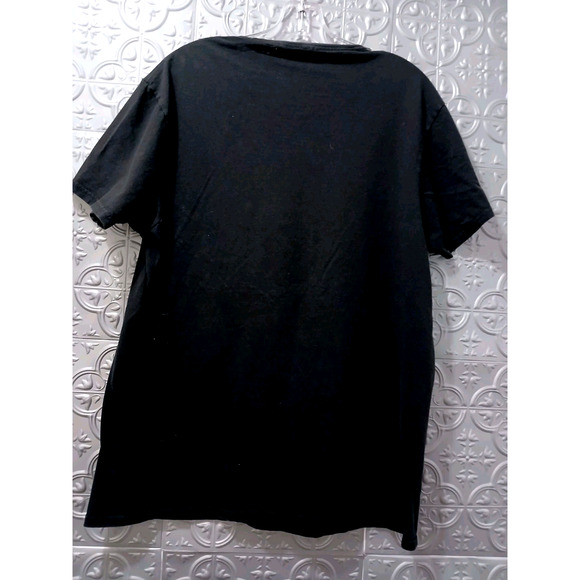 Friday The 13Th Jason Mask T-Shirt Men’s Sz L Black Graphic Scary Halloween Fear - Picture 3 of 10